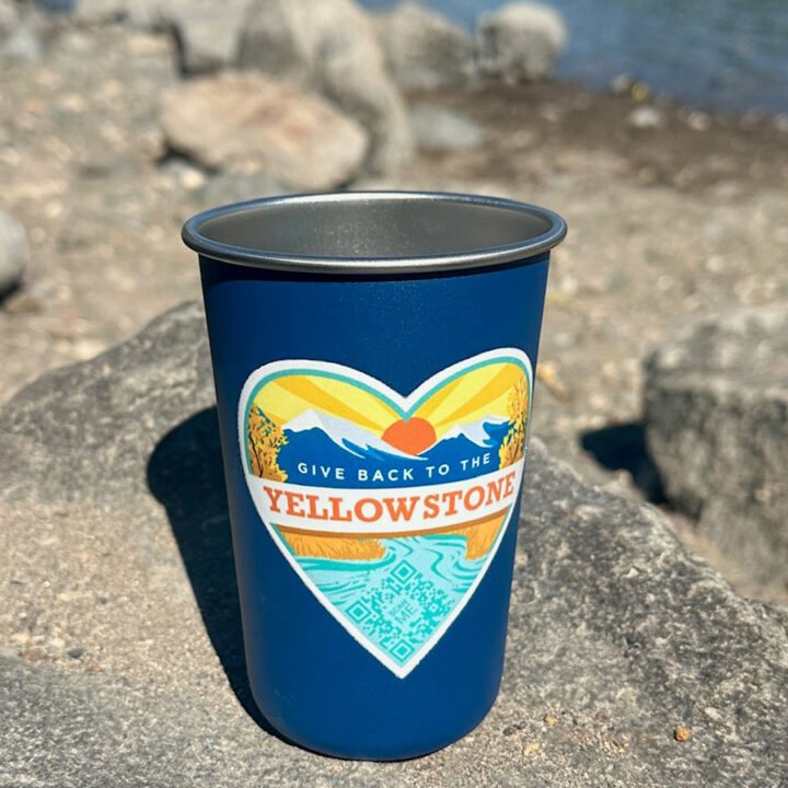 Give Back to the Yellowstone Tumbler